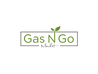 Gas N Go Market (we are up for something different) logo design by Barkah