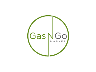 Gas N Go Market (we are up for something different) logo design by Barkah