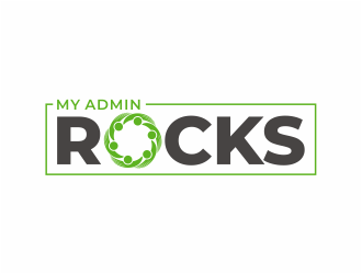 My Admin Rocks  logo design by mutafailan