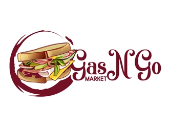 Gas N Go Market (we are up for something different) logo design by DreamLogoDesign