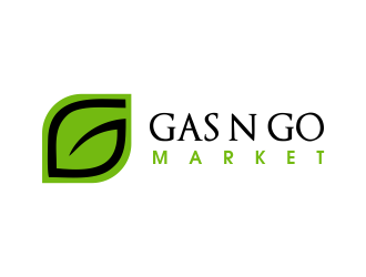 Gas N Go Market (we are up for something different) logo design by JessicaLopes