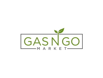 Gas N Go Market (we are up for something different) logo design by Barkah