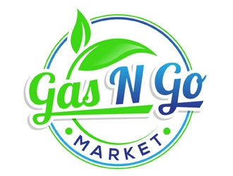 Gas N Go Market (we are up for something different) logo design by MAXR