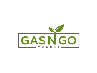 Gas N Go Market (we are up for something different) logo design by Barkah