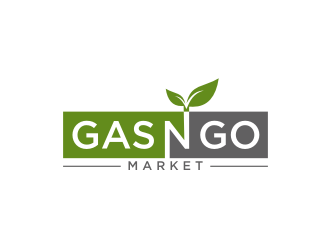 Gas N Go Market (we are up for something different) logo design by Barkah