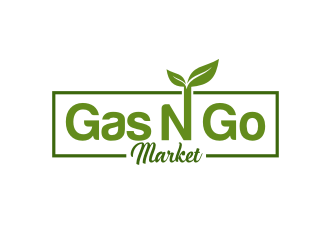 Gas N Go Market (we are up for something different) logo design by Barkah