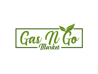 Gas N Go Market (we are up for something different) logo design by Barkah