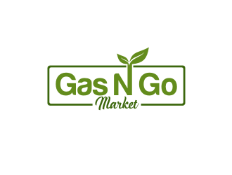 Gas N Go Market (we are up for something different) logo design by Barkah