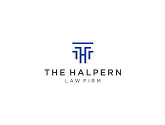 The Halpern Law Firm logo design by blackcane