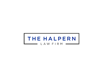 The Halpern Law Firm logo design by blackcane