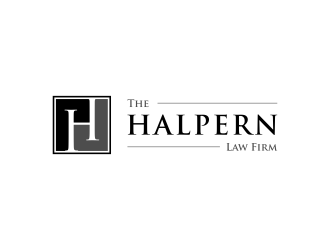 The Halpern Law Firm logo design by haidar