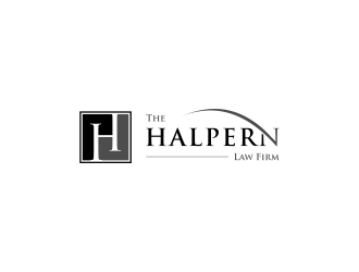 The Halpern Law Firm logo design by haidar