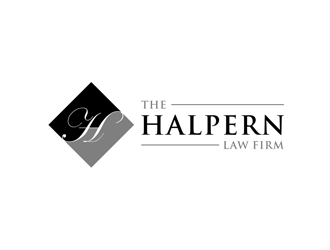 The Halpern Law Firm logo design by johana