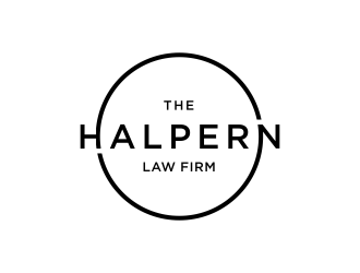 The Halpern Law Firm logo design by ammad