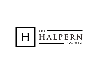 The Halpern Law Firm logo design by ammad