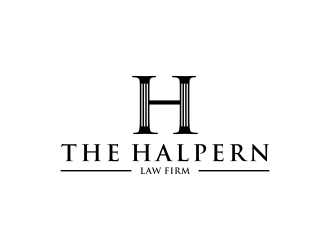 The Halpern Law Firm logo design by ammad