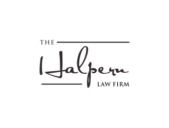 The Halpern Law Firm logo design by ammad