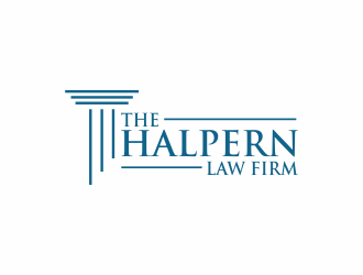 The Halpern Law Firm logo design by eagerly