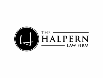 The Halpern Law Firm logo design by ammad