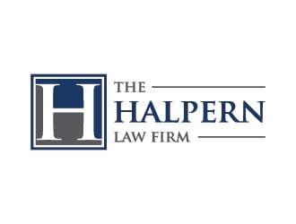 The Halpern Law Firm logo design by Fear