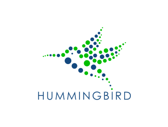 hummingbird logo design by ammad