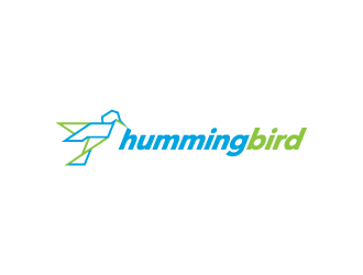 hummingbird logo design by hwkomp