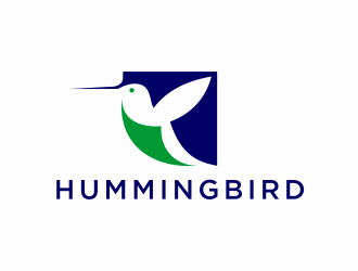 hummingbird logo design by ammad