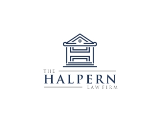 The Halpern Law Firm logo design by CreativeKiller