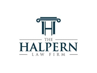 The Halpern Law Firm logo design by daywalker