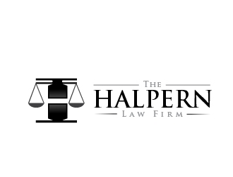 The Halpern Law Firm logo design by art-design