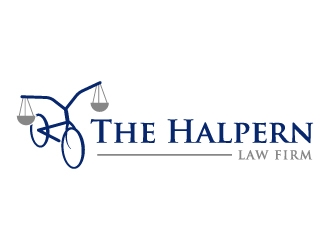 The Halpern Law Firm logo design by MUSANG