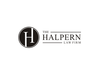 The Halpern Law Firm logo design by Barkah