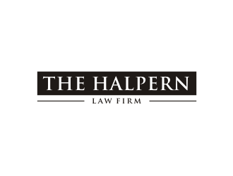 The Halpern Law Firm logo design by Barkah