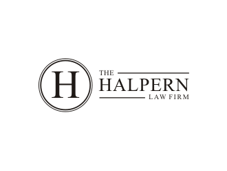 The Halpern Law Firm logo design by Barkah