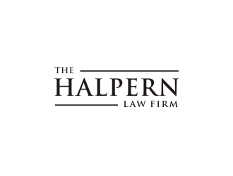 The Halpern Law Firm logo design by Barkah