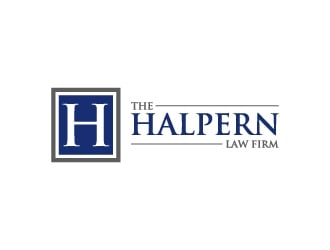 The Halpern Law Firm logo design by Creativeminds