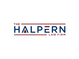 The Halpern Law Firm logo design by sheilavalencia