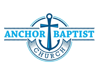 Anchor Baptist Church logo design by MAXR