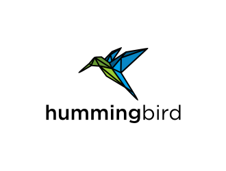 hummingbird logo design by blessings