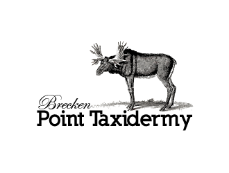 Brecken Point Taxidermy logo design by czars