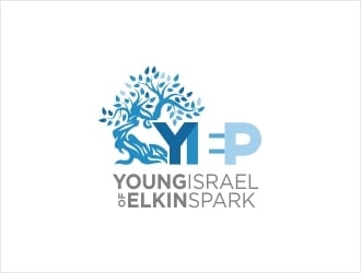 YIEP  Young Israel of Elkins Park  logo design by Shabbir