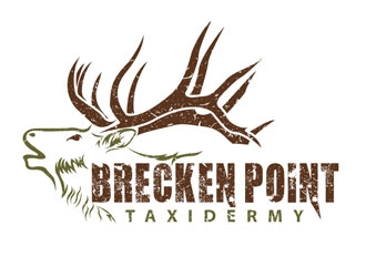 Brecken Point Taxidermy logo design by LogoInvent
