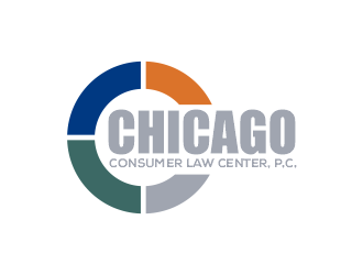 Chicago Consumer Law Center, P.C. logo design by HubbyTama