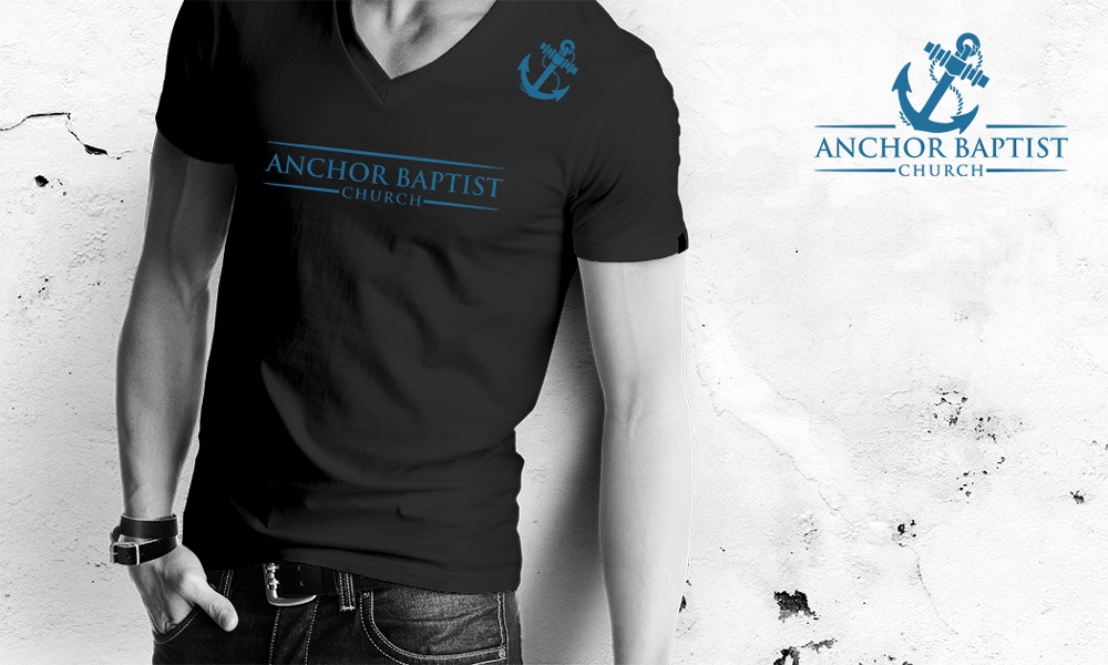 Anchor Baptist Church logo design by mletus