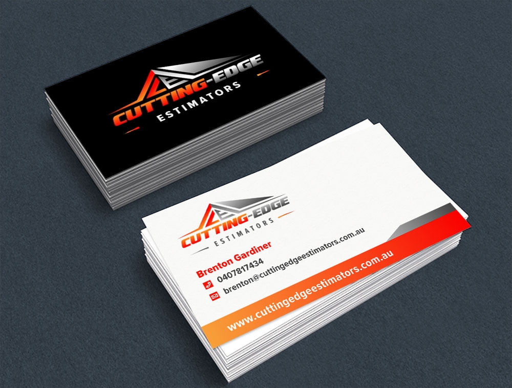 Cutting edge renovations logo design by SOLARFLARE