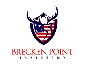 Brecken Point Taxidermy logo design by JessicaLopes