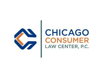 Chicago Consumer Law Center, P.C. logo design by N3V4