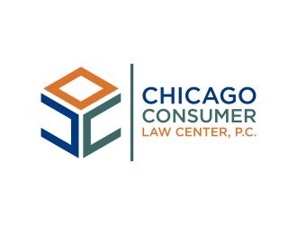 Chicago Consumer Law Center, P.C. logo design by N3V4