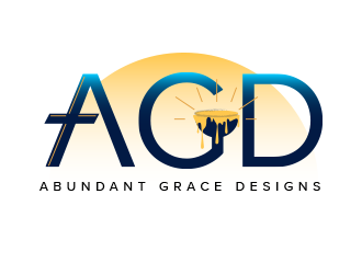 Abundant Grace Designs logo design by BeDesign