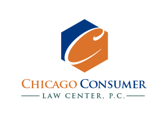 Chicago Consumer Law Center, P.C. logo design by BeDesign